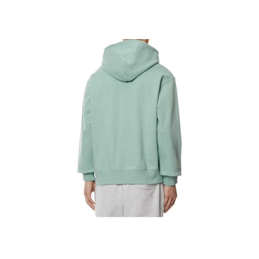 Adidas Originals Solid Color Sports Hoodie Men Tops Light-Green GN3382