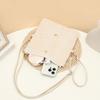 Summer Straw Woven Bag Women's New Small Fresh Woven Daisy Small Square Bag Single Fashion Shoulder Messenger Bag Tide