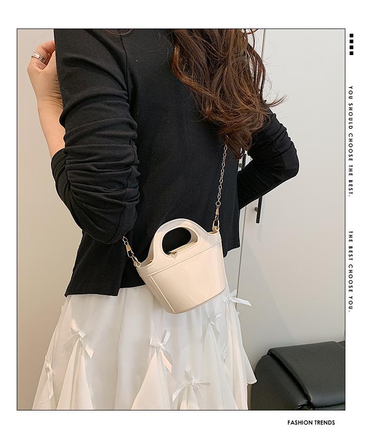 Mångsidig Handväska med Kedja i Koreansk Stil av Hög Kvalitet för Damer