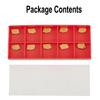 10pcs SP200 GTN-2 Grooving Cut-Off Carbide Inserts for SPB26-2 SPB32-2