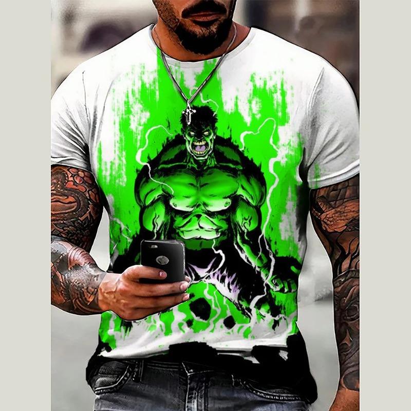 Buntes Batik-T-Shirt mit 3D-Druck für Herren und Damen, modische Streetwear, kurzärmelige T-Shirts, übergroße Harajuku-Kinder-T-Shirts, Tops, Kleidung