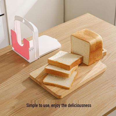 Skládací japonský kráječ chleba: Stojan na krájení toastů a sendvičů