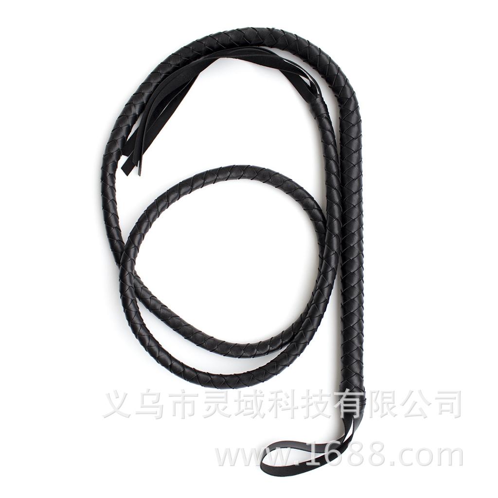 190 cm horse whip plus snake whip flirting whip alternative toy teaching whip SPM