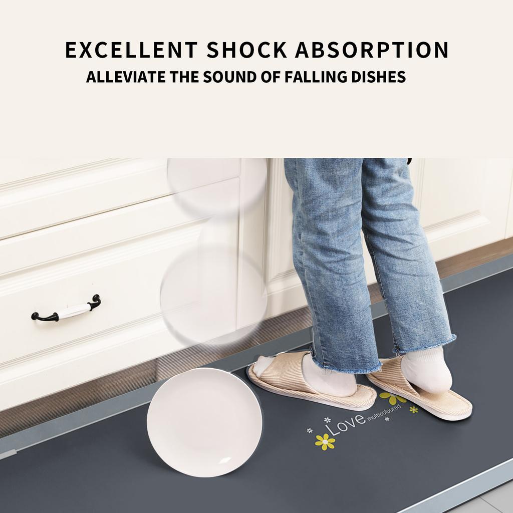 Diatomite Kitchen Floor Mat Waterproof Long Area Kitchen Carpet For Living Room Hallway Kitchen Bathroom Rug Washable