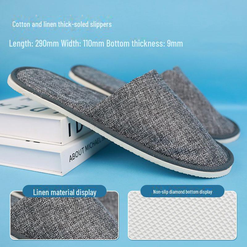 Dicke rutschfeste Winterpantoffeln für Hotels und Pensionen – Ideal zum Baden