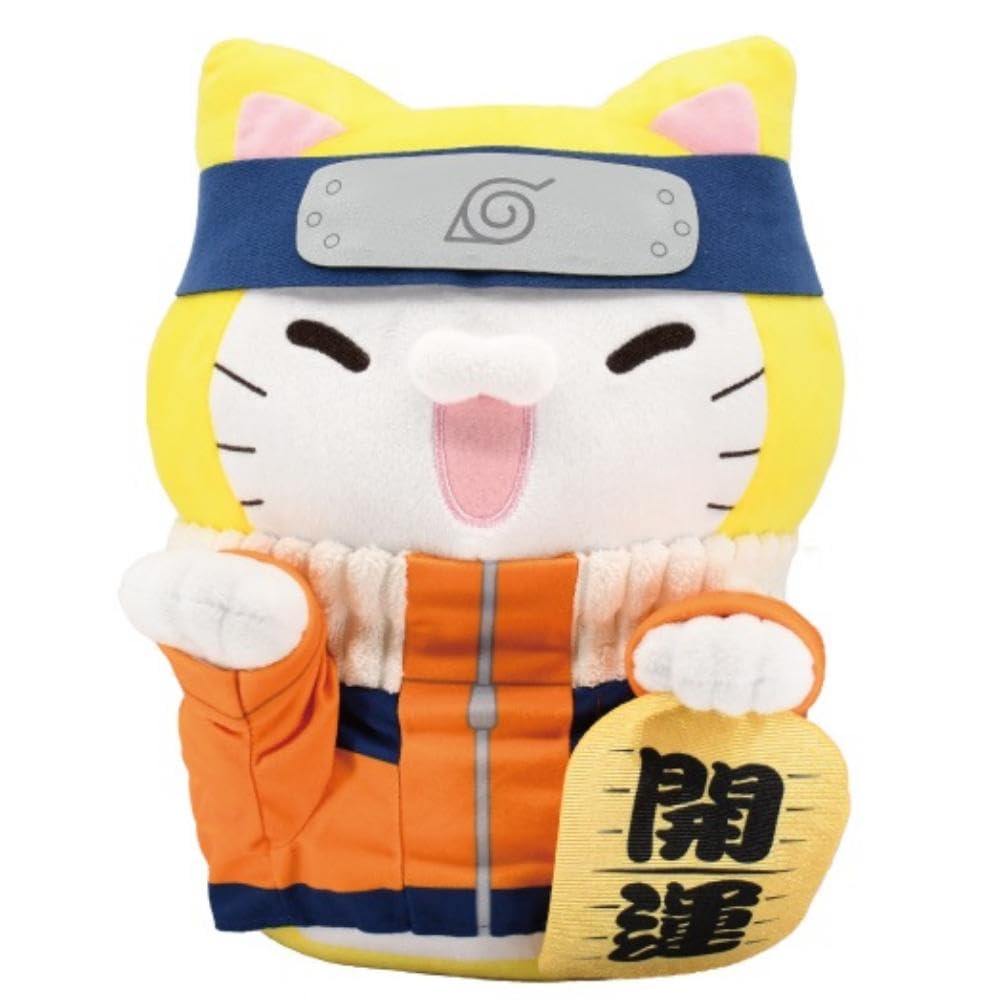 

Bandai Namco Nui NARUTO Chibi Plush Toy BIG x MEGA CAT PROJECT Uzumaki Naruto 2593212 Body H280 x W195 x W210mm Nyarult! Size Approx.