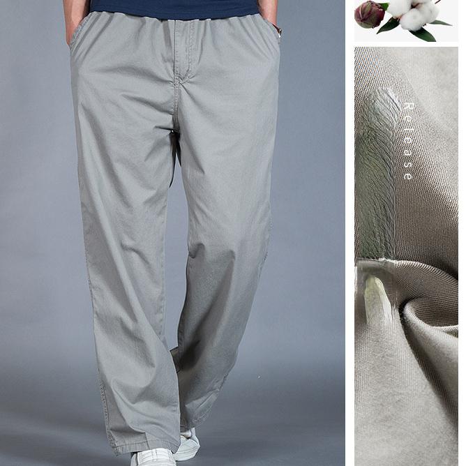 

Новые мужские комбинезоны, свободные прямые летние повседневные брюки для тренировок на открытом воздухе, спортивные брюки из хлопка, удобные брюки 6XL серый/хаки