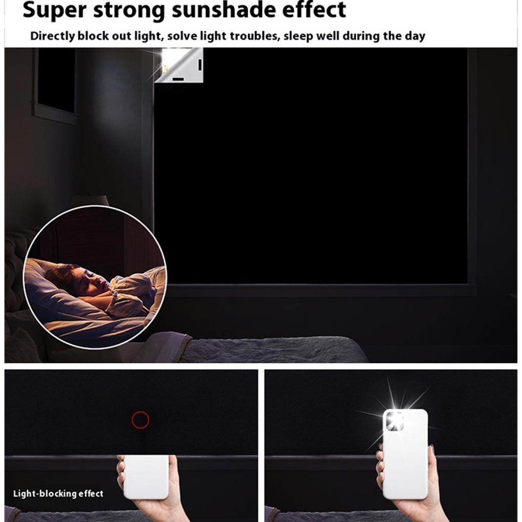 2025 New Portable Blackout Curtains Travel Window Cover DIY Cuttable Light Blocking Bedroom Privacy Protection Curtain Magnetic