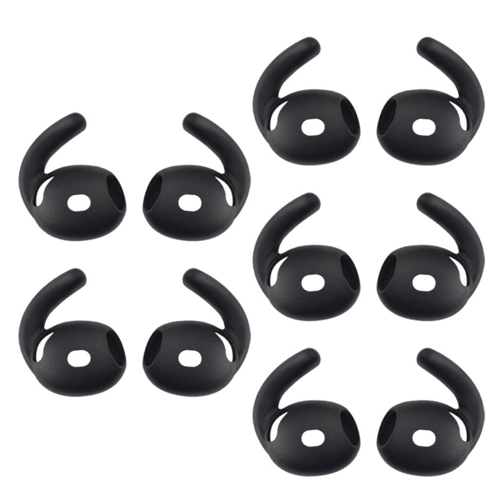 1/5Pair Soft Silicone Ear Pads Eartips Earphone Silicone Case In-ear Earbuds For 4 In Ear Earphones
