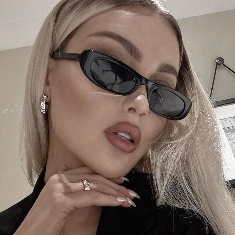 Fashion Stylish Sunglasses for Women Oval Shape Ant-reflective Men's Sun Glasses Vintage Style Outdoor Sunglass