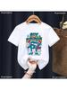 Kids 67 Themed Colorful Print TShirt Soft Cotton Fabric Breathable and Comfortable Ideal for Toddlers and Childrendf0229