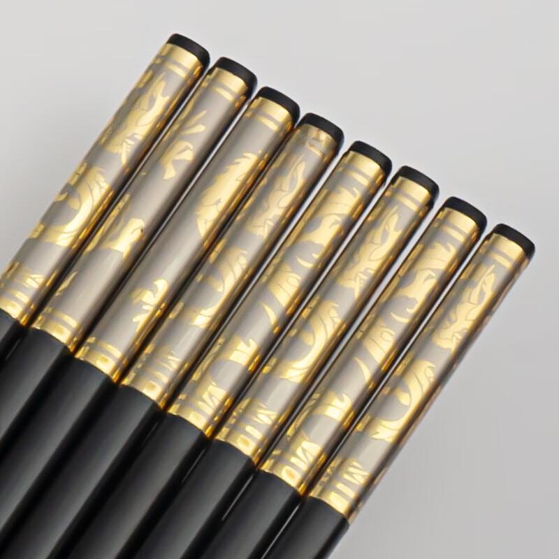 Абай Палочки из сплава с тиснением дракона