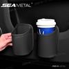 SEAMETAL Universal Car Door Cup Holder Box Back Clip Design Drink Rack Storage Bin Car Seat Back Water Cup Box Organizer Pocket Cup Holders 5