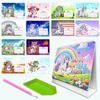 2027 Creative Cartoon DIY Diamond Painting Desk Calendar Ornament