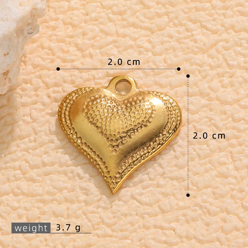 Cross Retro Stainless Steel Heart Pendant Jewelry Collection: Bracelet, Necklace, Earrings, Charms
