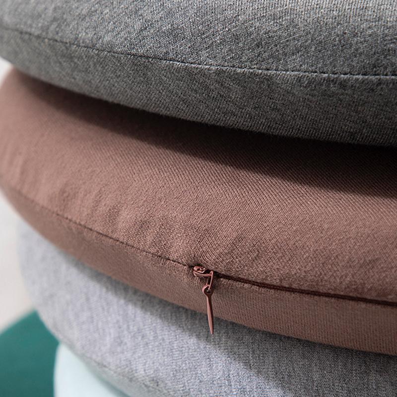 Round Memory Foam Seat Cushion Anti-Slip Soft Solid Round Floor Seat Futon Office Chair Pad Bar Seat Stool Cushions 30/35/40cm