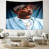 Rap Legend In Blue Tapestry Hanging for Bedroom,Livingroom, Playroom,Decor Art Room Wall Tapestry Holiday and Birthday Gifts