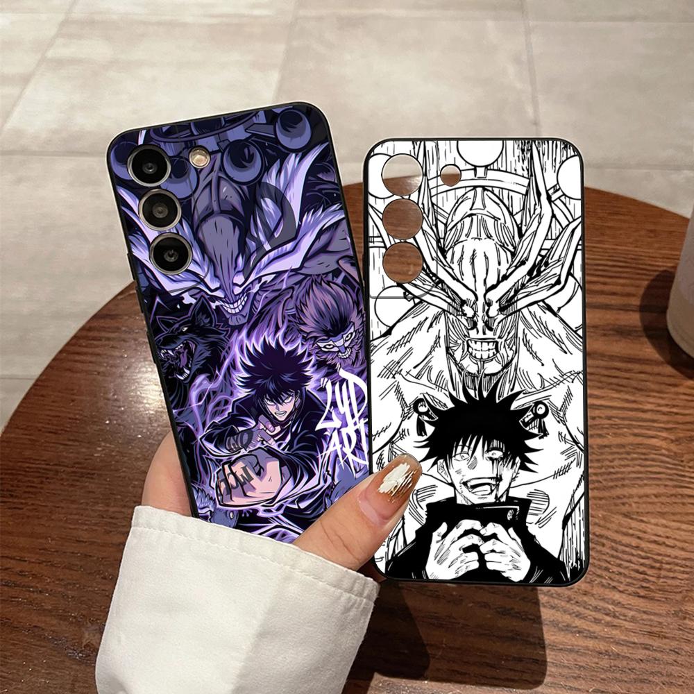 Jujutsu Kaisen Mahoraga Phone Case For Samsung S24 Ultra S25 S23 Fe S22 S20 S21 Plus Galaxy A54 A34 A53 A16 Back Cover