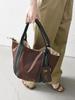 Ships Any Special Order Folna: 2-Way Line Nylon Tote Bag 720010122 Brown One Size