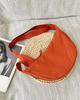 Einfache Nylon Messenger Bags für Damen Tragbare einfarbige Damen Hobo Schultertaschen Tragbare Reise-Achseltaschen Handtaschen