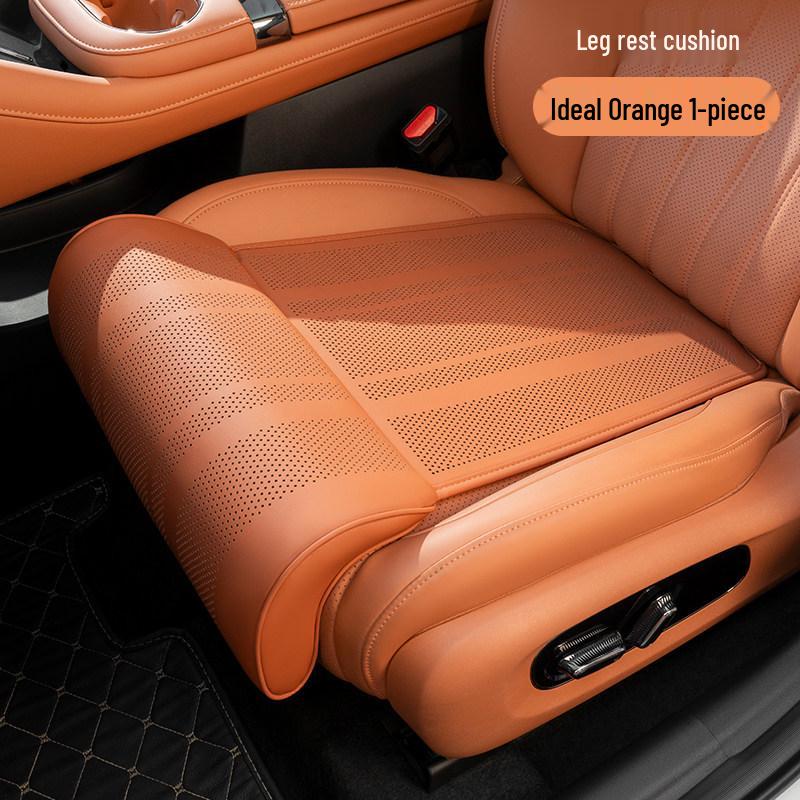All-Season Car Seat Cushion with Sponge Leg Rest Extension for Driver and Passenger Comfort