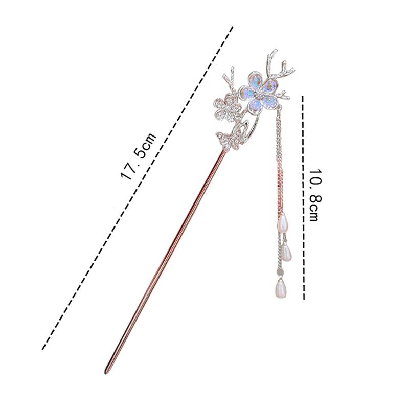 Vintage Chinese Style Hairpins Handmade Hair Sticks For Women Girls Exquisite Hair Fork Versatile Hair Accessories Gifts