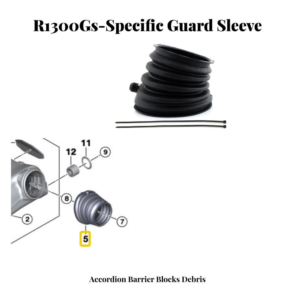 Motorcycle Driveshaft Boot Accordion-Style Bellows Dustproof