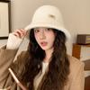 Winter Hat Women's Fleece Thickened Bucket Hat Warm Fashion Bucket Hat Windproof Basin Hat
