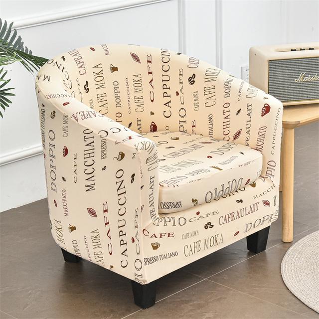 Spandex Sofa Cover Elastic Armchair Covers Coffee Bar Sofa Slipcovers For Living Room Couch Cover With Seat Cushion Covers