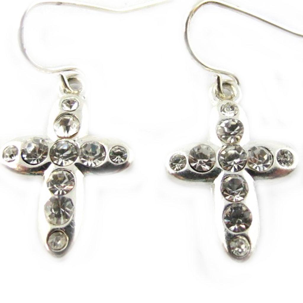 Les Trésors De Lily [F8014] - Silver 'Cunegonde' Designer Earrings - 17x13 Mm