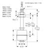 Water    , Stainless Steel Liquid   Control Sensor 5Mpa 10mm Stroke 0220V, with SUS304 SUS316 Material, for Water Dispenser Heater