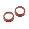 2pcs Engine Air Intake Seal Rubber Replacement Parts 13718646450 13718655216 For BMW 550i 650i 750i Alpina- X5 X6