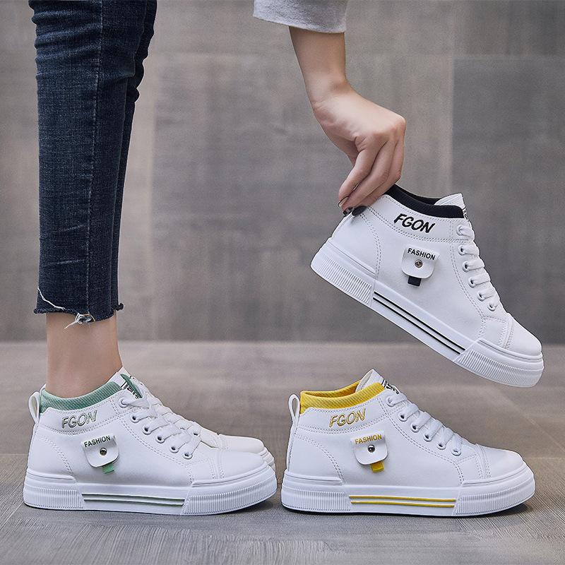 Women's Sneakers White Shoes Ins Trend Student Sports Shoes Casual Running Shoes