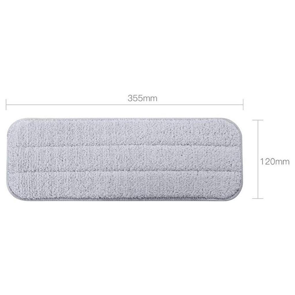 360 Degree Swivel Sprays Water Mop Cleaning Cloth Carbon Fiber Pads Replacement Parts For Wet Dry Floor Maintenance