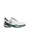 Adidas Golf Code Chaos 25 Boa Golf Size cm Men's Shoes, White/Core Black/Pure Teal, 26.0