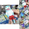 Spongebob Schwammkopf Bikini Bottom Einwohner Plüsch Schlüsselanhänger mit PP-Baumwollfüllung zur Rucksackdekoration