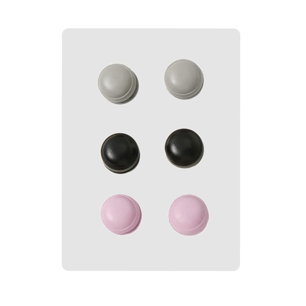 Pair of 6 Alloy Hijab Scarf Fastener Scarves Buckles Clip Fashionable Shawls Brooch Woman Fashionable Alloy Cufflink