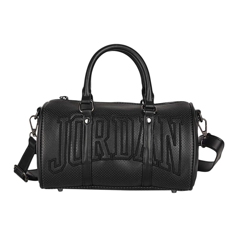 Jordan 3L Sports Mini Synthetic Leather Travel Bag Unisex bags Black JD2613043AD-002 Black