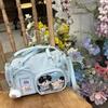Y2K New Bow Ita Shoulder Bags Sweet Girl Transparent Bag Large Capacity Comic Exhibition Crossbody Bag Cute DIY Display Handbags