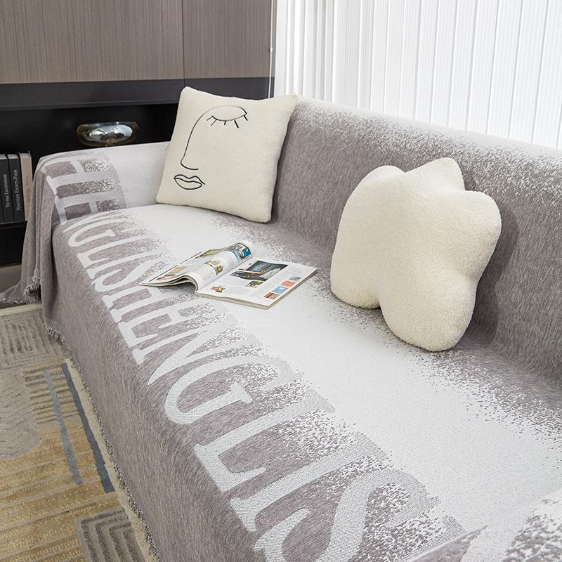 

Легкий роскошный высококачественный чехол для дивана с полным покрытием, ткань Four Seasons Universal, полотенце для дивана, чехол для дивана, пылезащитный чехол для дивана 180*130cm