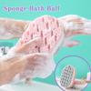 Quick Foaming Bathing Accessories Sponge Scrubber Shower Rub Body Brush Sponge Bath Ball