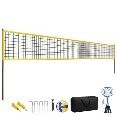Volleyball And Badminton Set Portable Badminton Net