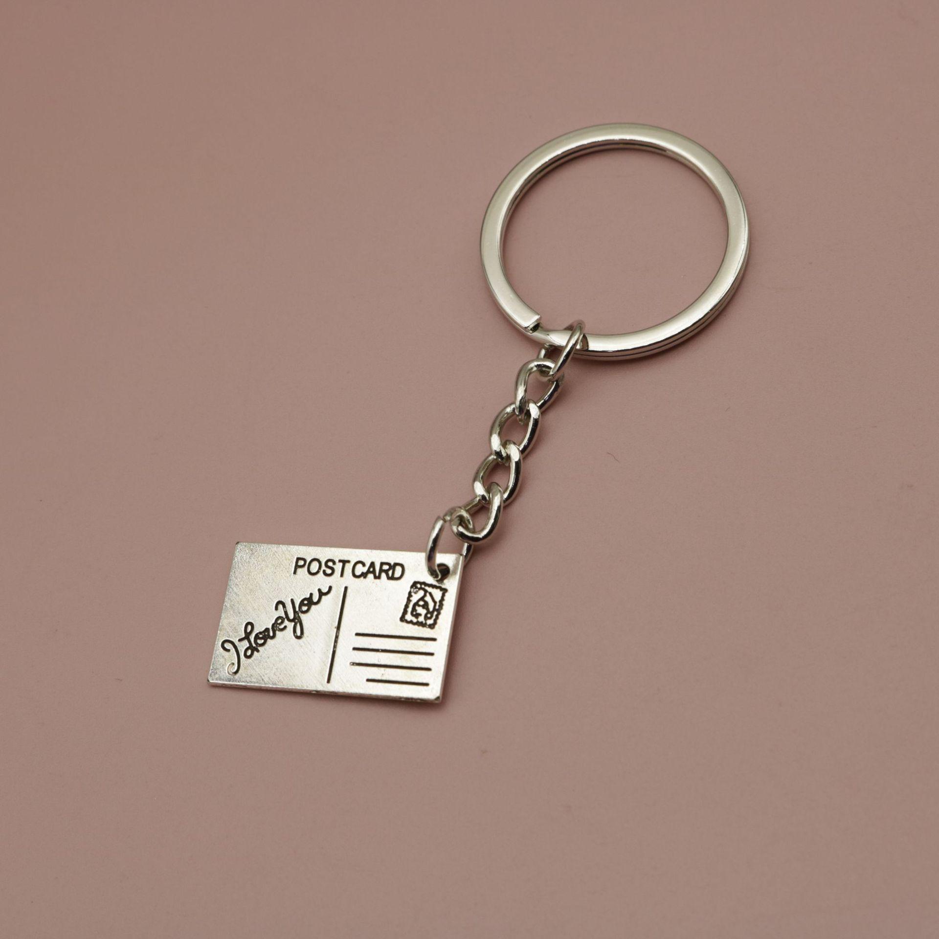 Hot Selling Simple Envelope Keychain Pendant