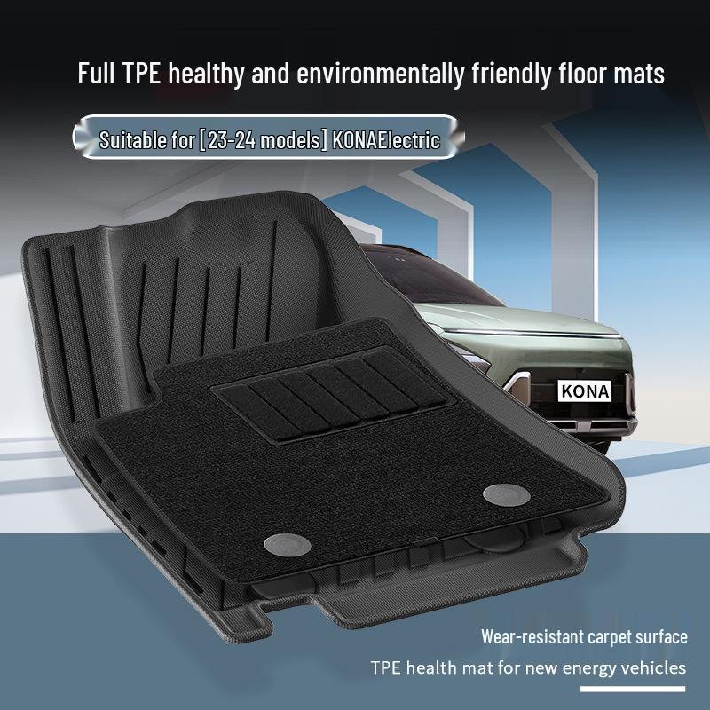 Hyundai KONA 23-24 Full Coverage TPE Car Floor Mats