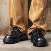 Pánské kožené boty se silnou podrážkou Klasické a všestranné černé Denní kancelářské venkovní Párty svatba obchodní boty zvyšující výšku