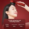 Electric Massage Comb Red Light Vibration Head Massage Comb Oil Applicator Nourishing Scalp Brush Hair Growth Anti Loss Care