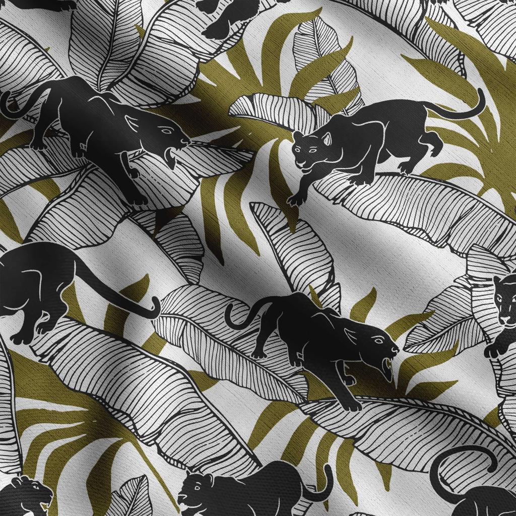 Soimoi Tierdruck, Baumwollbatist, Quiltstoff, verkaufter Massenware 42 Zoll breit, mittelschwerer Baumwollstoff, Nähzubehör,