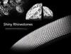 GUAOE Steering Wheel Cover for Kei Cars Crystal Soft Universal White (S Size), Design, Non-Slip, Touch, Sparkling, Fit,