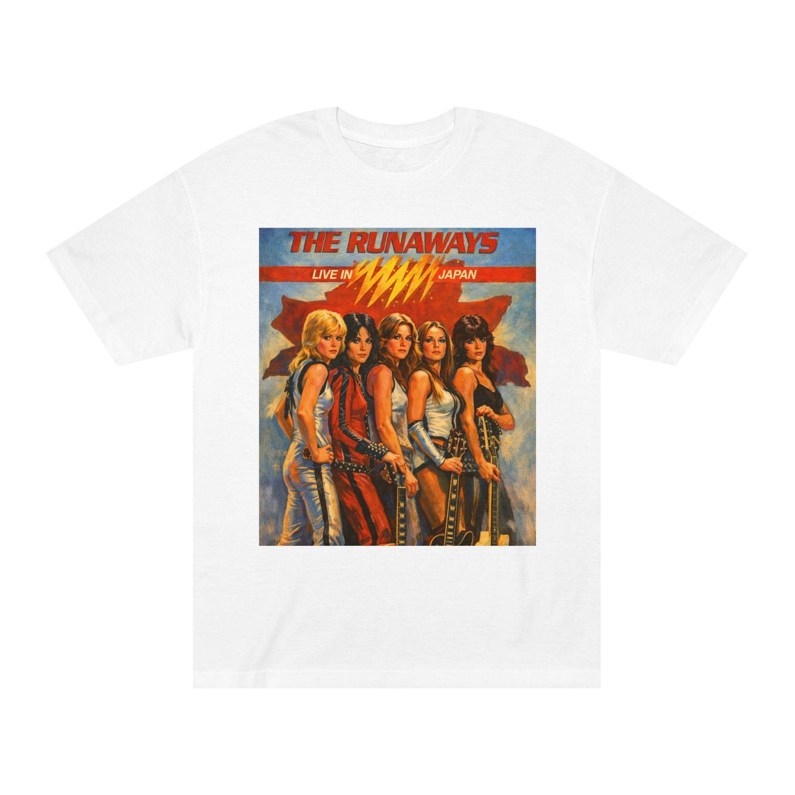 The Runaways Tee | Live In Japan 4XL