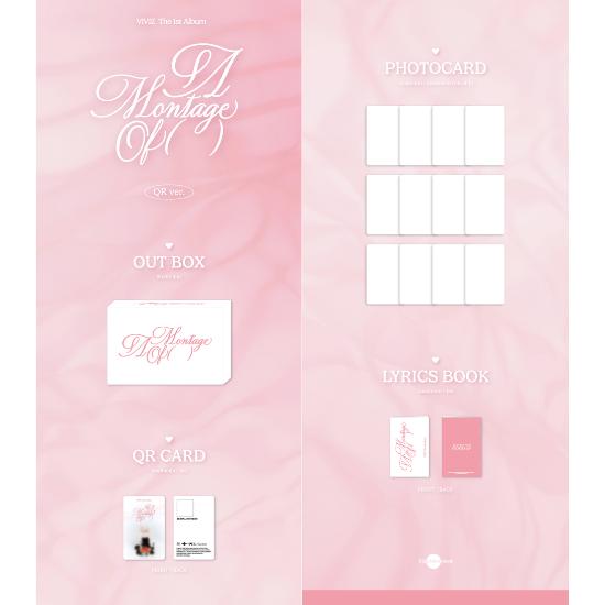 Select POB QR Ver VIVIZ The 1st Album A Montage of Parentheses